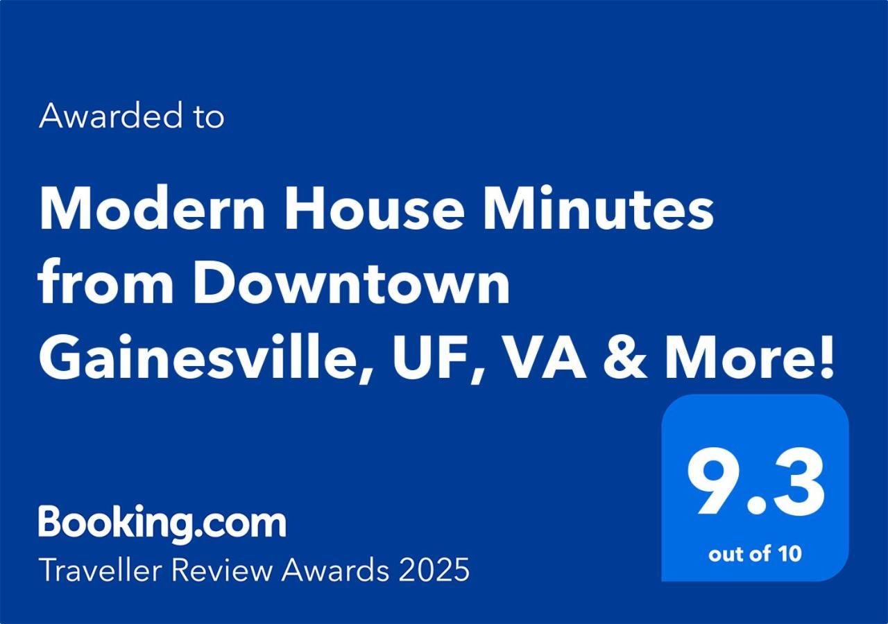 Modern House Minutes From Downtown Gainesville, Uf, Va & More! Екстериор снимка